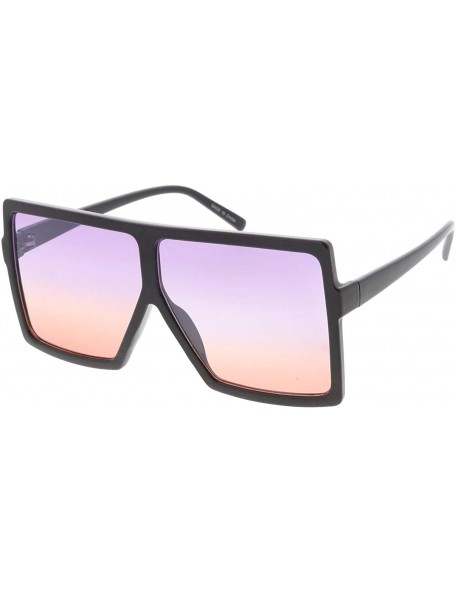Aviator Flat Top Vintage 80s Fashion Aviator Sunglasses - Pink - CP18UDRMMMX $8.45