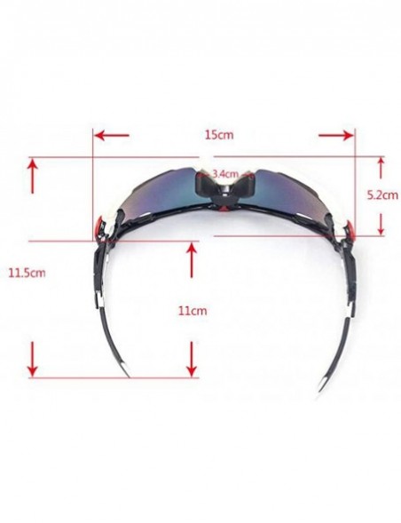 Goggle Polarized sunglasses for men and women - outdoor riding glasses - F - CZ18RAZZN9S $55.70
