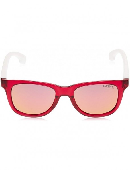 Square CARRERINO 20 Rectangular Sunglasses - White Pink Gold/Pink - 46mm - 17mm - C517WYCT6Z0 $47.96
