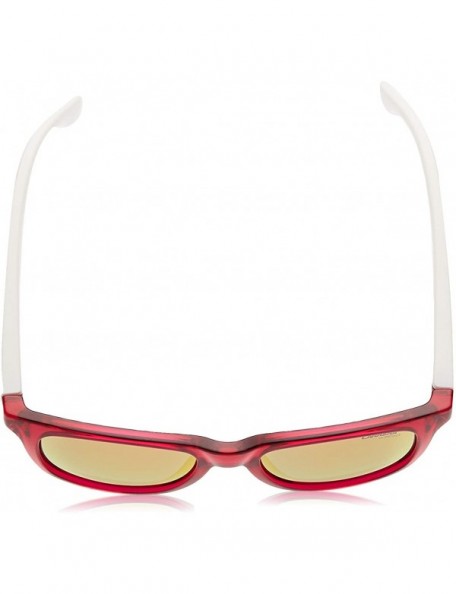 Square CARRERINO 20 Rectangular Sunglasses - White Pink Gold/Pink - 46mm - 17mm - C517WYCT6Z0 $47.96