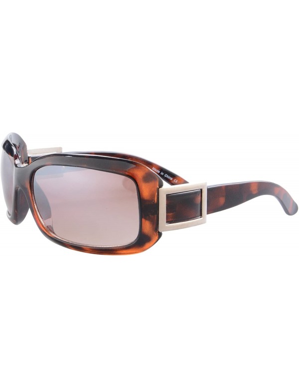 Oval Women's UV400 Protection Fashion Sunglasses for Outside Activities-CF192CF250CF252 - Cf250-brown - C6189W65EQ9 $9.74