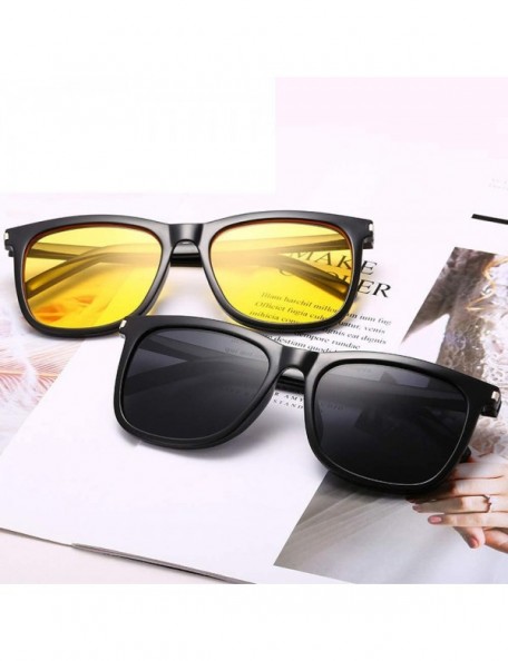 Goggle Square Men Fashion Fashion Sunglasses Uv Protection Fashion Sunglasses - Bright Black Basket of Mercury - CB18TNRQAKE ...