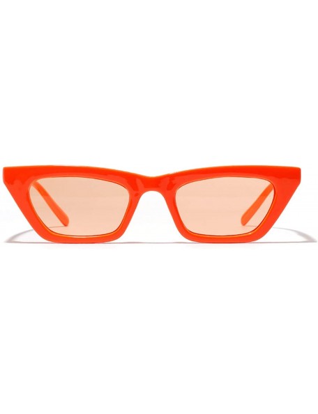Cat Eye Classic Retro Cat Eye Sunglasses Men Women Vintage Small Square Oversized Sun Glasses Shades Luxury Designer - 3 - CO...