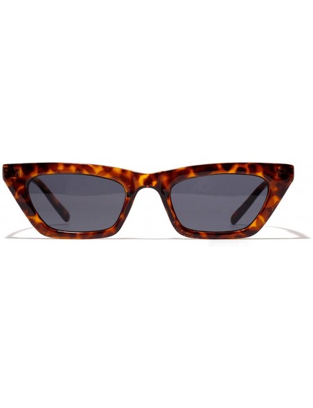 Cat Eye Classic Retro Cat Eye Sunglasses Men Women Vintage Small Square Oversized Sun Glasses Shades Luxury Designer - 3 - CO...