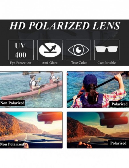 Shield Fit Over Sunglasses Over Glasses - Polarized & Non-Polarized - Polarized Rhinestone - Black Frame/Brown Lens - C011NLB...