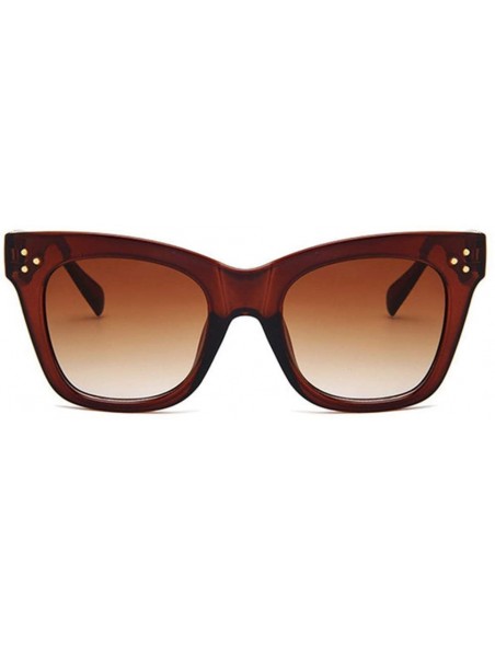 Oversized Sunglasses Oversized Gradient Designer - 3 - CM18R3S3TGW $27.50