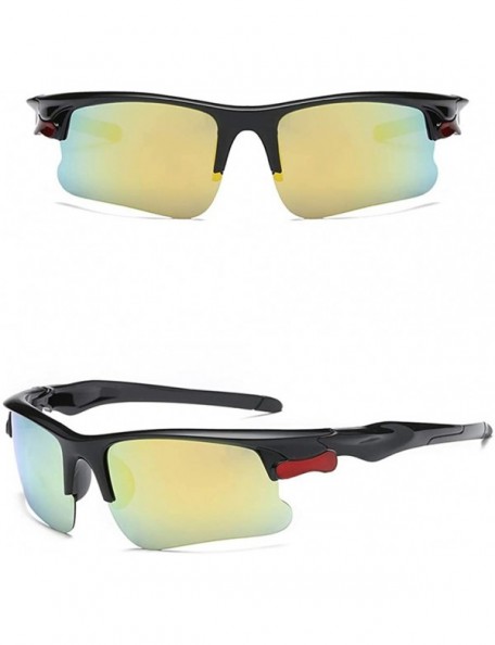 Rimless Unisex Fashion Polarized Sunglasses Lightweight Plastic Frame Composite-UV400 Lens Glasses for Outdoor - Beige - CT19...