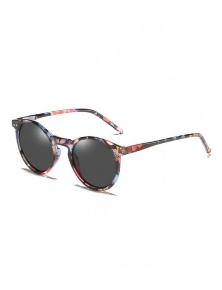 Square Unisex Fashion Retro Men Women Driving Mirror New Trend Polarized Sunglasses - Fl - CQ199QIEC0U $9.70