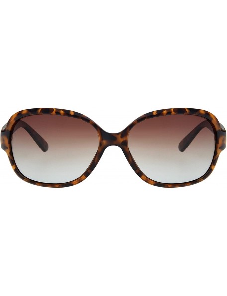 Oversized Classic 60s Vintage Sunglasses for Women-Retro Frame Design Polarized - CK18U3EKYUL $17.67