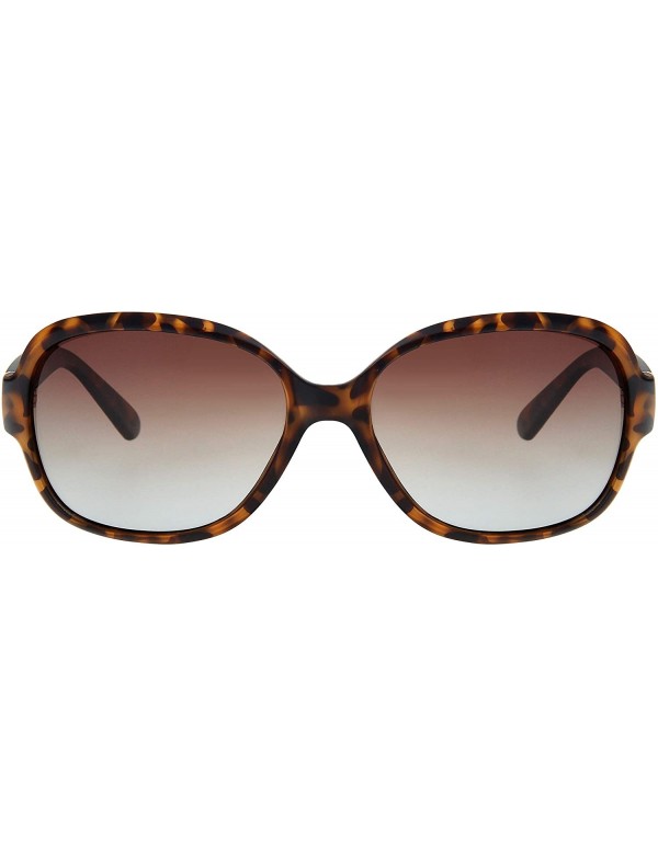 Oversized Classic 60s Vintage Sunglasses for Women-Retro Frame Design Polarized - CK18U3EKYUL $10.13
