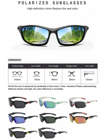 Sport Sunglasses Polarized Anti Slip Function Lightweight - Color 5 - CG18R24Z68U $9.32