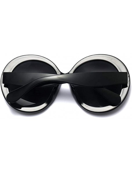 Oversized Oversized Round Sunglasses for Women UV400 - C5 - CL198CALNTI $9.90