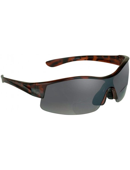 Sport Sport Bifocal Sunglasses Readers Mens Motorcycle Golf Cycling Tennis - Tortoise - C411F33DXKZ $9.98