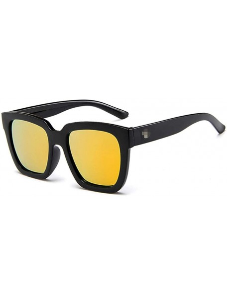 Butterfly Polarized Sunglasses Radiation Protection Resistance - Orange - C5196EZLQYG $8.05