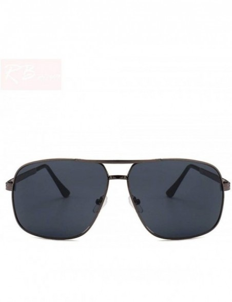 Aviator 2019 Vintage Pilot Sunglasses Women/Men Brand Designer Sun Glasses Black Gray - Green - CB18Y2NEC29 $10.65