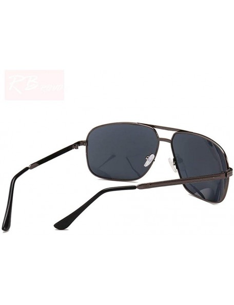 Aviator 2019 Vintage Pilot Sunglasses Women/Men Brand Designer Sun Glasses Black Gray - Green - CB18Y2NEC29 $10.65