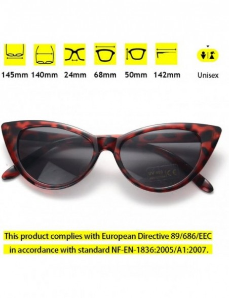 Goggle 8 Pack 80s Vintage Retro Cat Eye Wholesale Sunglasses for Party Favor Supplies Holiday Accessories Collection - CV18DG...