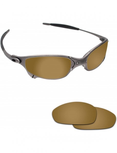 Aviator Replacement Lenses Juliet Sunglasses - Various Colors - Bronze Gold - Anti4s Mirror Polarized - CU18NAHOAMY $9.69