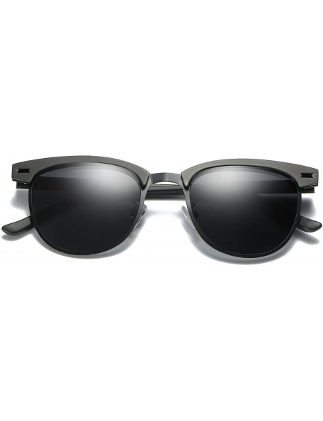 Wayfarer Sunglasses for Men Women Polarized sunglasses Fashion Vintage Wayfarer Sun Glasses - C2 - CI18E7C44ZT $10.96