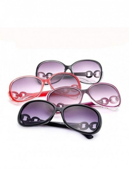 Sport Women Fashion All-match Gradient Large Frame Sunglasses for Outdoor Sports - 8 - CH18Y97CQSH $11.64