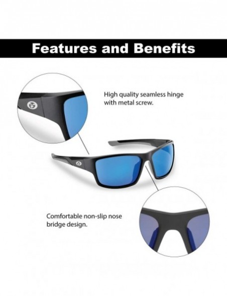 Sport Sand Bank Polarized Sunglasses with AcuTint UV Blocker for Fishing and Outdoor Sports - CU18YK93ZHT $21.12