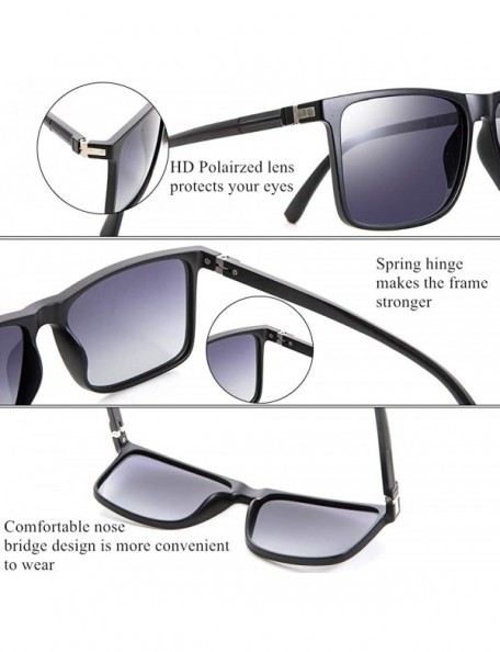 Sport Polarized Sport Men Sunglasses UV Protection TR90 Frame Outdoor Driving Fashion Sun Glasses - CP18ZCU93R9 $13.22