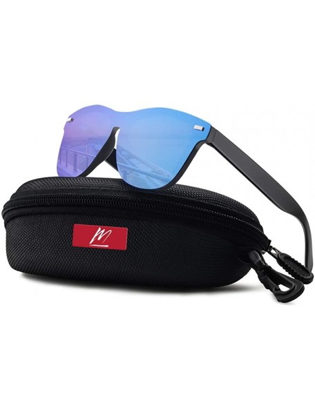 Round Polarised Sunglasses for Men Women- Vintage Sunglasses Unisex UV400 Protection for Driving Traveling - CW18SWKSDEI $14.68