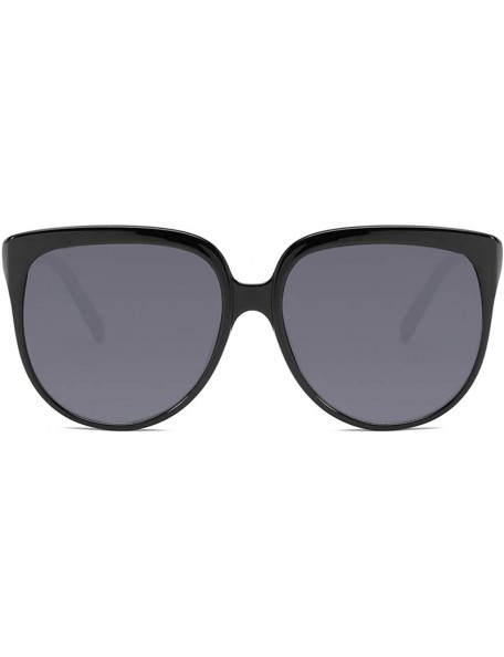 Oversized Men Women Polarized Sunglasses Retro Stylish Irregular Shape Sunglasses - E - C518RHIOEHU $9.89