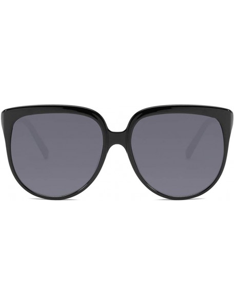 Oversized Men Women Polarized Sunglasses Retro Stylish Irregular Shape Sunglasses - E - C518RHIOEHU $9.89