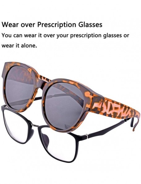 Oversized Polarized Oversized Fit over Sunglasses Over Prescription Glasses with Cat Eye Frame for Women&Men - CD18T70CY2X $1...