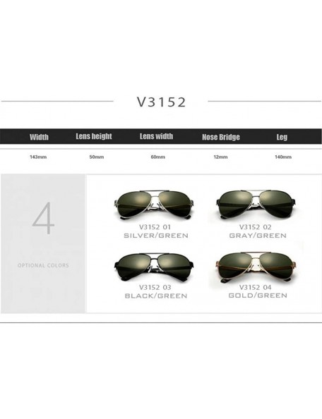 Round Polarized Sunglasses Men Brand Designer Sun Glasses UV 400 Lens - Black - CV18RQE2NCZ $33.29