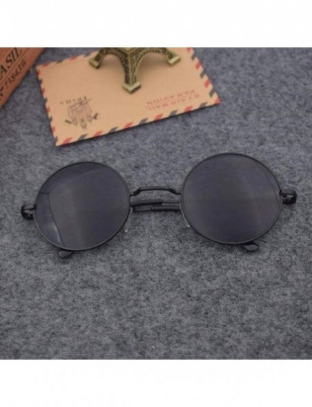 Round Retro glasses sun eyes round sunglasses sunglasses retro prince glasses small round frame sunglasses - C618X5NNTQA $43.49