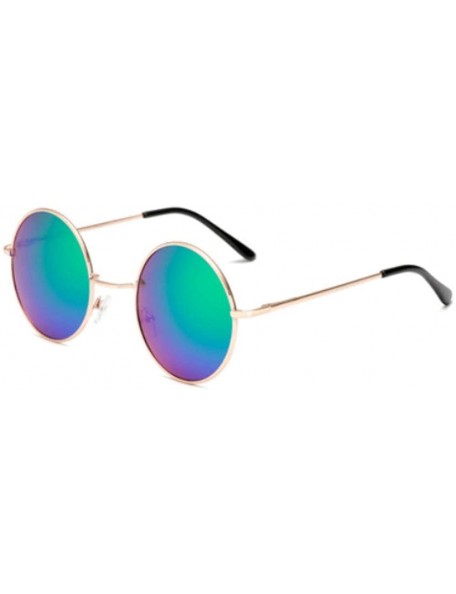 Round Retro glasses sun eyes round sunglasses sunglasses retro prince glasses small round frame sunglasses - C618X5NNTQA $43.49