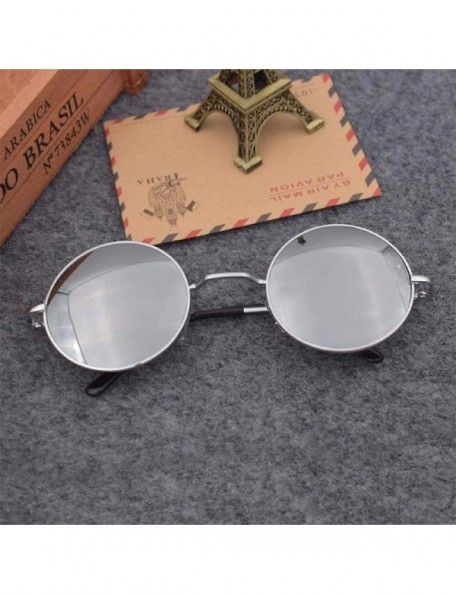 Round Retro glasses sun eyes round sunglasses sunglasses retro prince glasses small round frame sunglasses - C618X5NNTQA $43.49