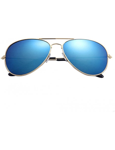 Shield Glasses- Hot Men and women Classic Metal Designer Sunglasses New - 5081f - CO18RT9ZTR0 $8.24