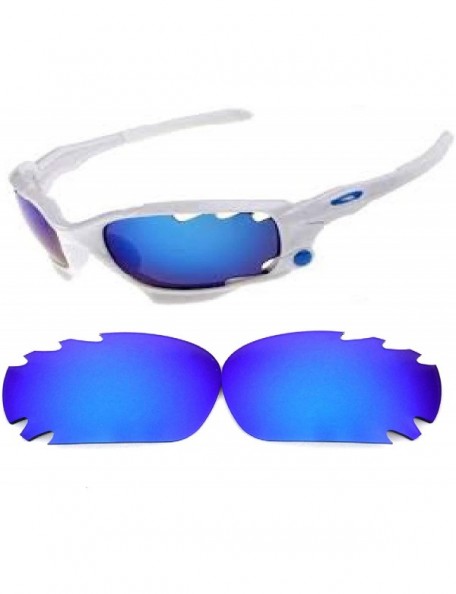 Oversized Replacement Lenses Jawbone Black Color Polarized 100% UVAB - Blue - CS128BM6FNL $10.11