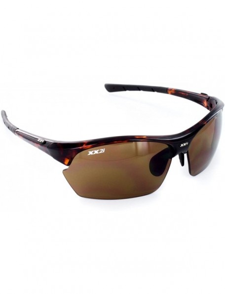 Oval Men and Women FRANCE2 Sunglasses - Demi Tortoise - CZ11PTPNV7H $50.95