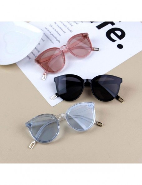 Oversized 2019 Vintage Cat Eye Kids Sunglasses Baby Children Boys Girls Big Cute Cateye Sun Glasses Uv400 Travel Eyewear - CG...