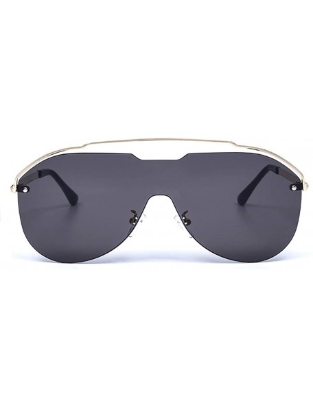 Oversized Aviator sunglasses for women - UV 400 Protection with case- Lens Protection- Classic Style - 5 - CW18UCMQ8UO $29.90