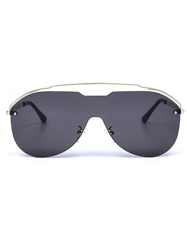 Oversized Aviator sunglasses for women - UV 400 Protection with case- Lens Protection- Classic Style - 5 - CW18UCMQ8UO $29.90