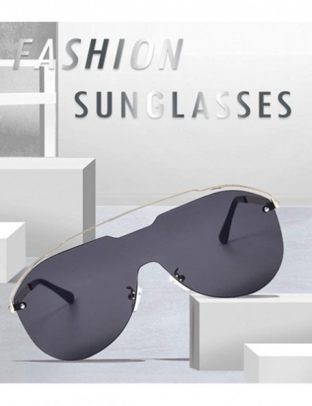 Oversized Aviator sunglasses for women - UV 400 Protection with case- Lens Protection- Classic Style - 5 - CW18UCMQ8UO $29.90