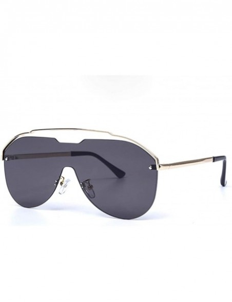 Oversized Aviator sunglasses for women - UV 400 Protection with case- Lens Protection- Classic Style - 5 - CW18UCMQ8UO $29.90