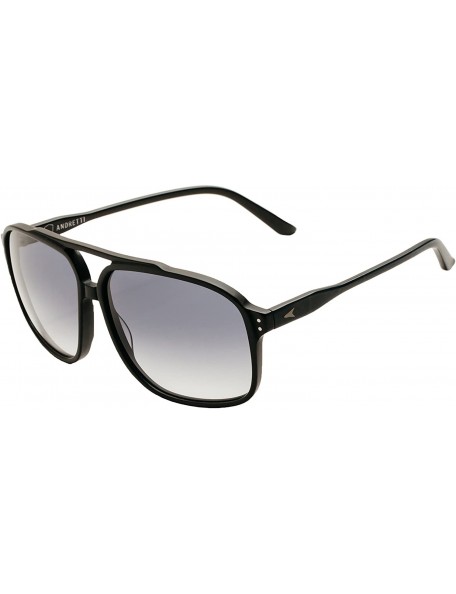 Sport Classic Aviator Sports Car Inspired Sunglasses - Driver Glasses For Men/Women - Black - CU18E46WGAA $40.51