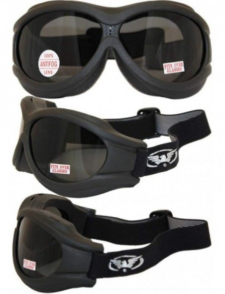Goggle Eyewear Men's Big Ben Goggles with Anti-Fog Lenses and Pouch - Smoke - CS11CYY0TA7 $14.49