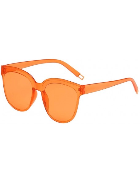 Oversized Fashion Sunglasses Lightweight Transparent - A - CH194YK35KG $17.83