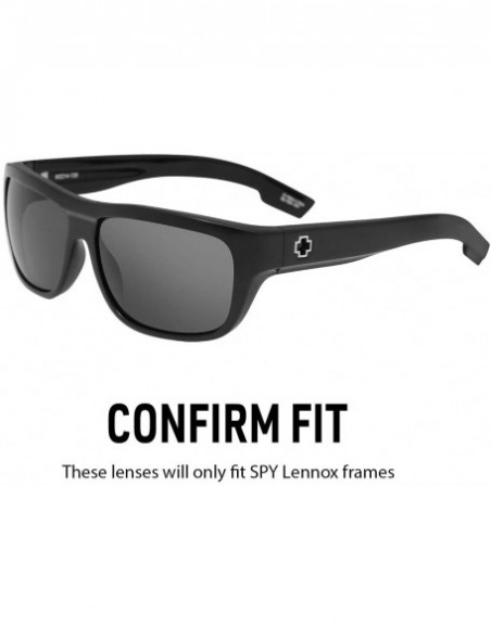 Sport Polarized IKON Replacement Lenses for SPY Lennox Sunglasses - - Red - CF189KTDIQQ $40.07