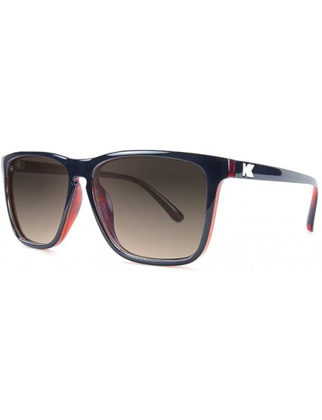 Sport Fast Lanes Sunglasses For Men & Women- Full UV400 Protection - Glossy Black Brick Geode / Amber Gradient - CP18EE3I3NQ ...