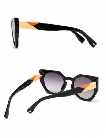 Oversized New Style Oversized Sunglasses Women Round Ladies Glasses Fashion Sunglasses Ladies - CI198QKWD28 $39.09