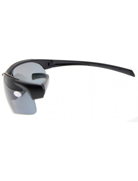 Rectangular TR90 Unbreakable Sports Half-Rimless Bifocal Sunglasses Baseball Running Fishing Driving Golf Softball Hiking - C...