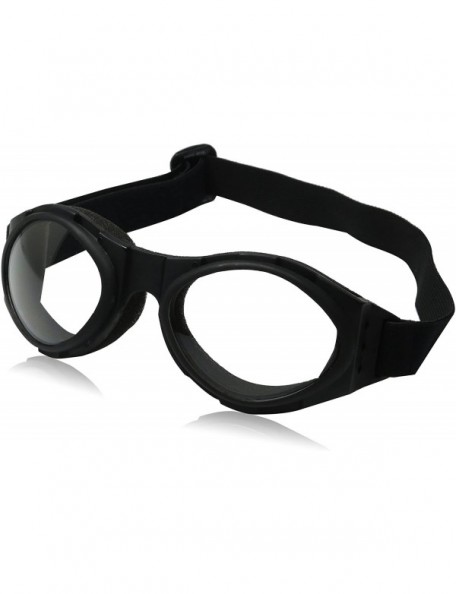 Goggle Eyewear BA001C Bugeye Goggle- Black Frame- Clear Lens - CI11SPTW0LR $11.08